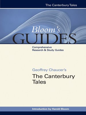 cover image of Geoffrey Chaucer's The Canterbury Tales